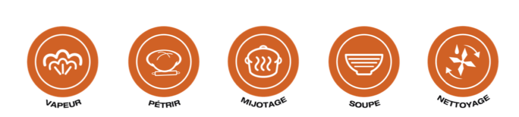 réglages manuels my little chef